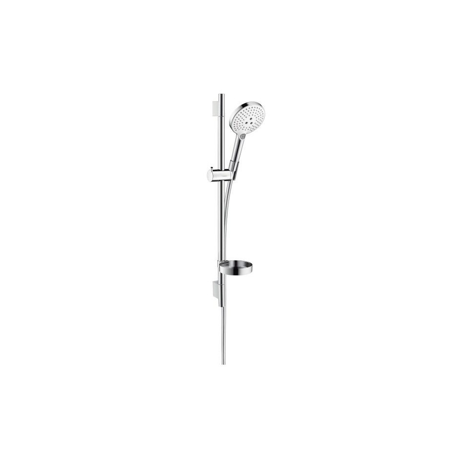 Hansgrohe Raindance Select S Zestaw prysznicowy 120 3S Unica’S Puro drążek 65 cm biały/chrom