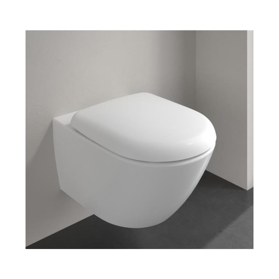 Villeroy & Boch Antao Miska WC wisząca 370 x 560 mm Weiss Alpin CeramicPlus - 900584_O1