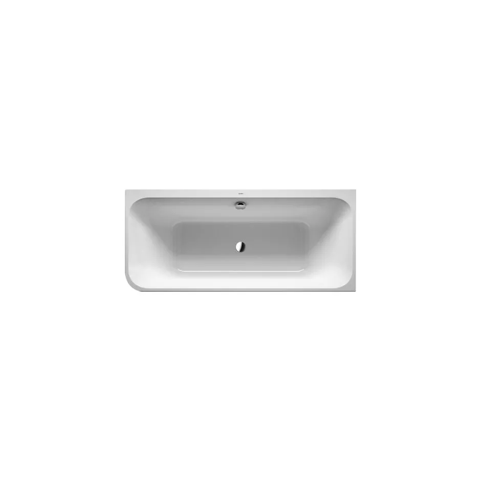 Duravit Happy D.2 Wanna narożna prawa 180x80 ze zintegrowaną obudową akrylową biała