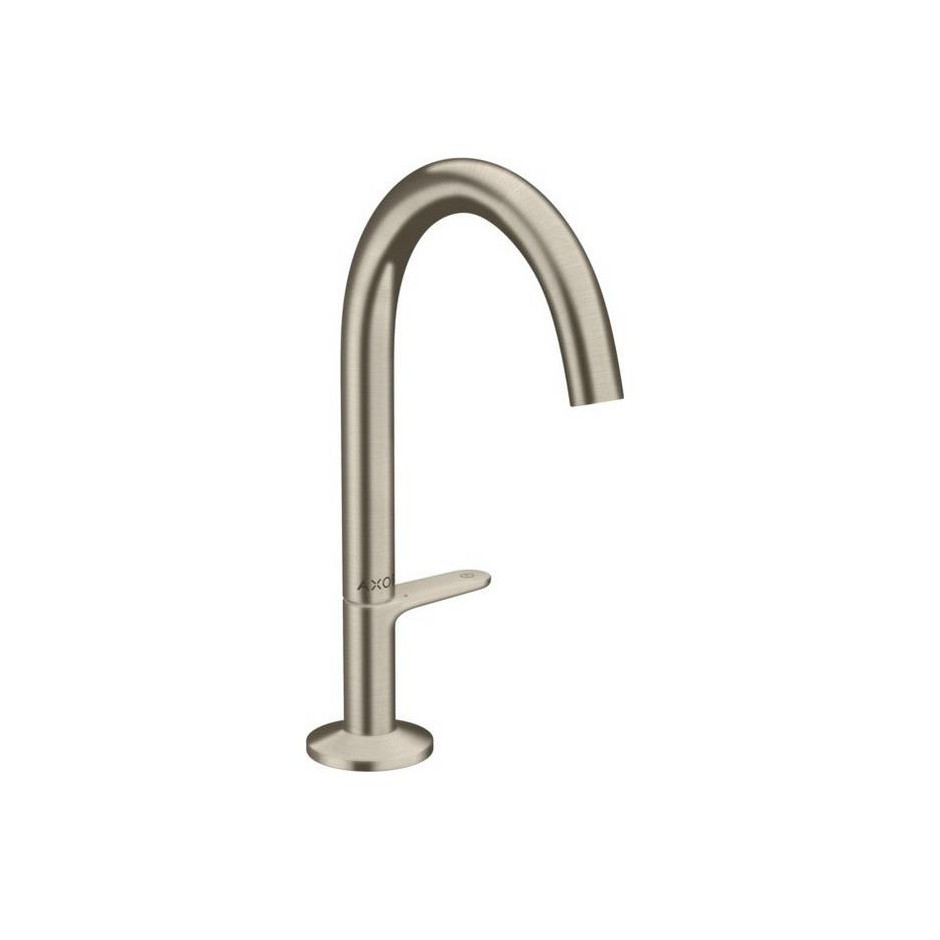 Axor One Bateria umywalkowa Select 170 z korkiem Push-Open chrom Nikiel szczotkowany - 896730_O1