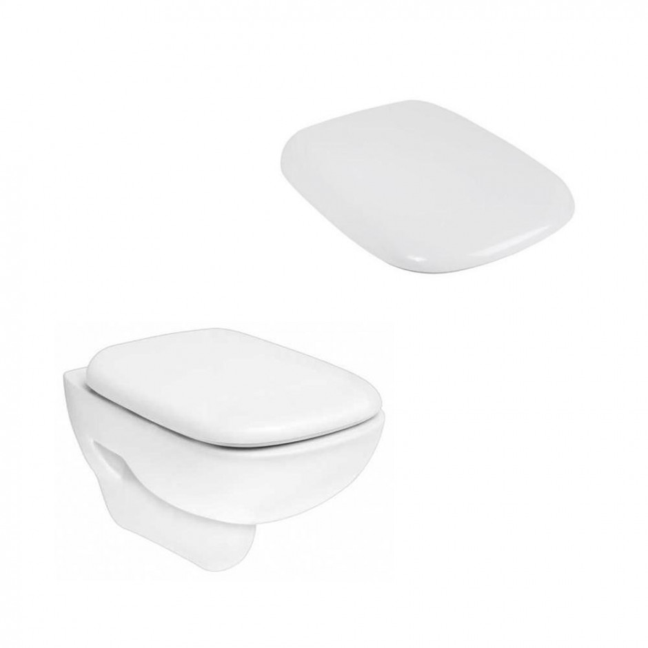 Koło Style zestaw miska WC wisząca 51 cm biała z deską wolnoopadającą (L23100000+L20112000)