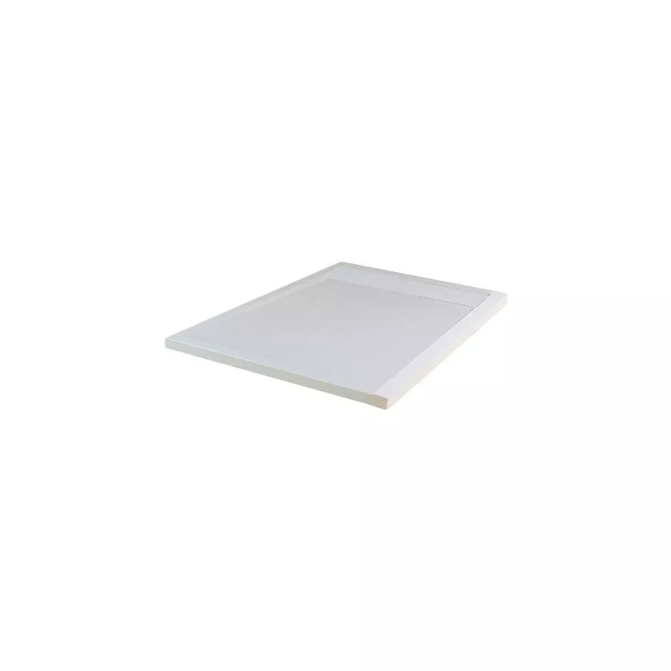 Sanswiss Ronal Ila brodzik konglomerat kwadratowy 90x90 biały