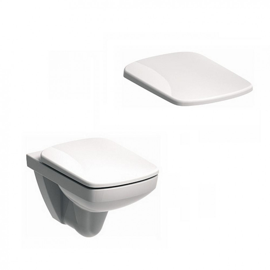 Koło Nova Pro Zestaw miska WC wisząca z deską wolnoopadającą biała (M33103000+M30116000)