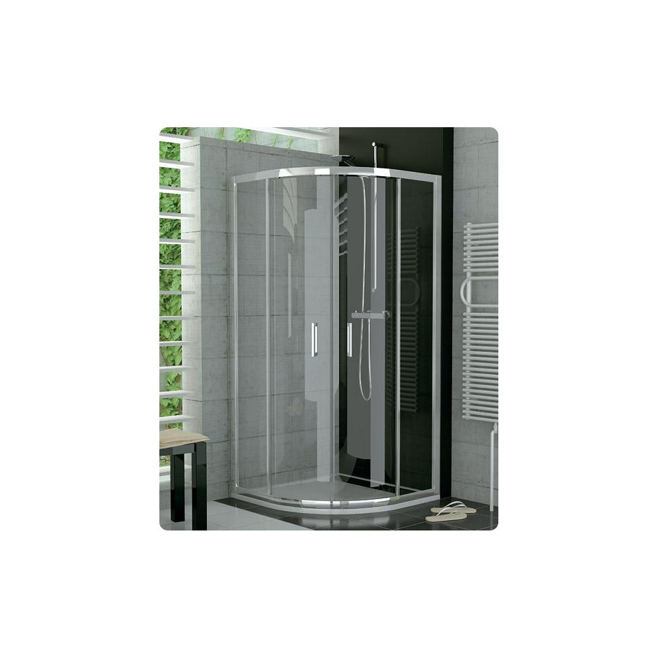 Sanswiss Ronal Top Line kabina 1/4 koła drzwi przesuwane, na wymiar: 91-120 R55, profil SF, szkło durlux