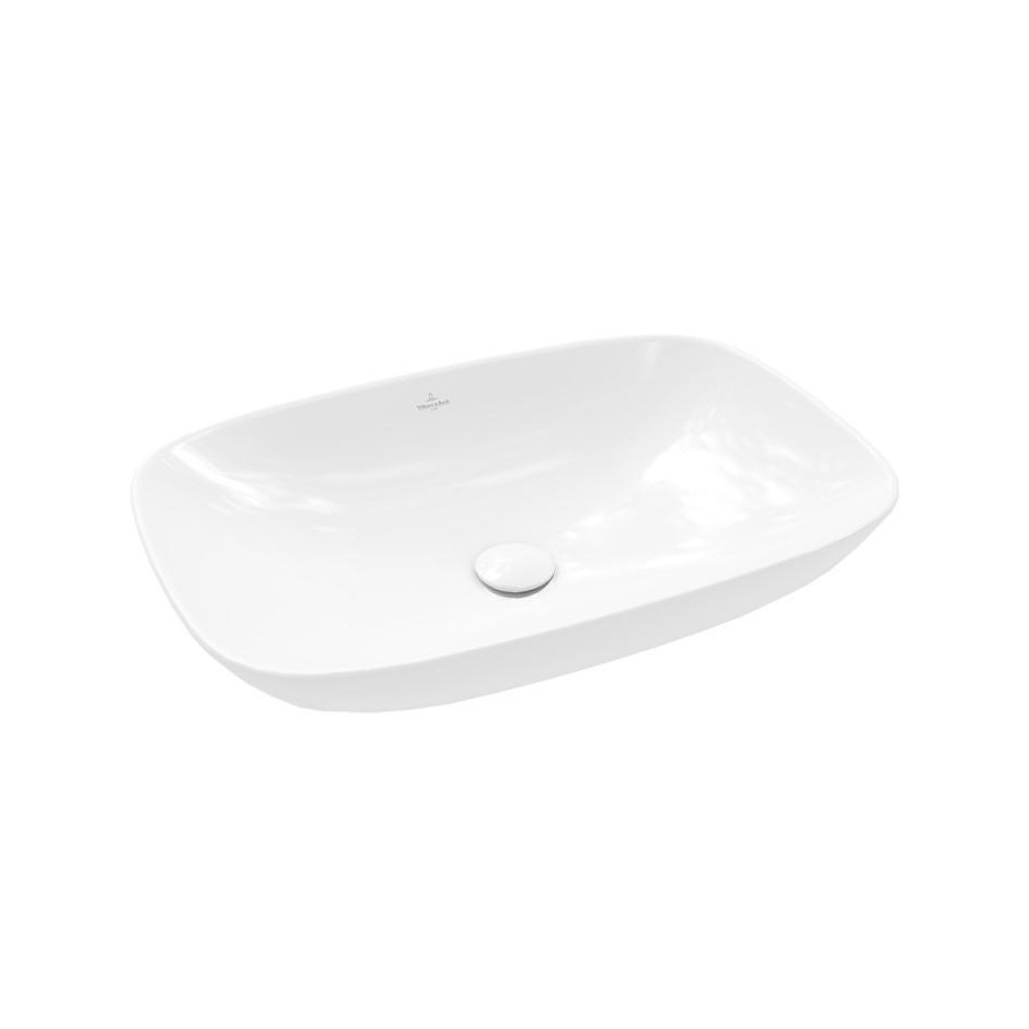 Villeroy & Boch Loop & Friends Umywalka nablatowa prostokątna 62x42 cm biały - 846568_O1