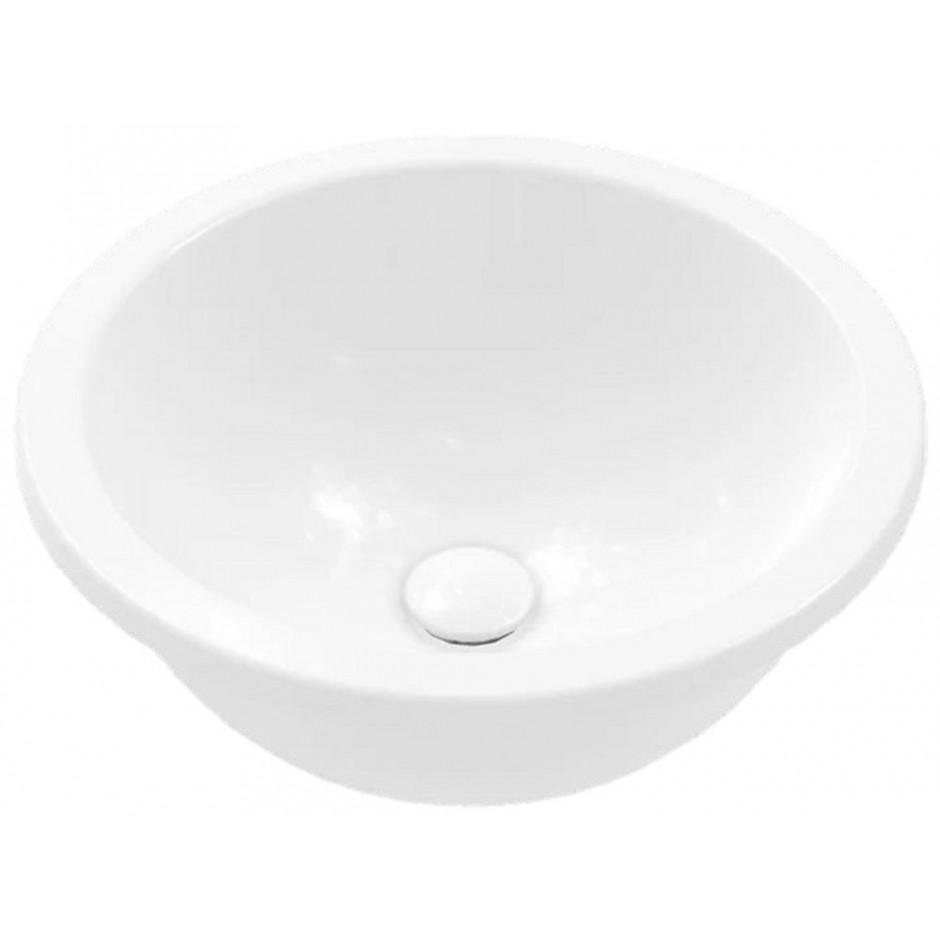 Villeroy & Boch Loop & Friends Umywalka podblatowa 38 cm Weiss Alpin - 846587_O1