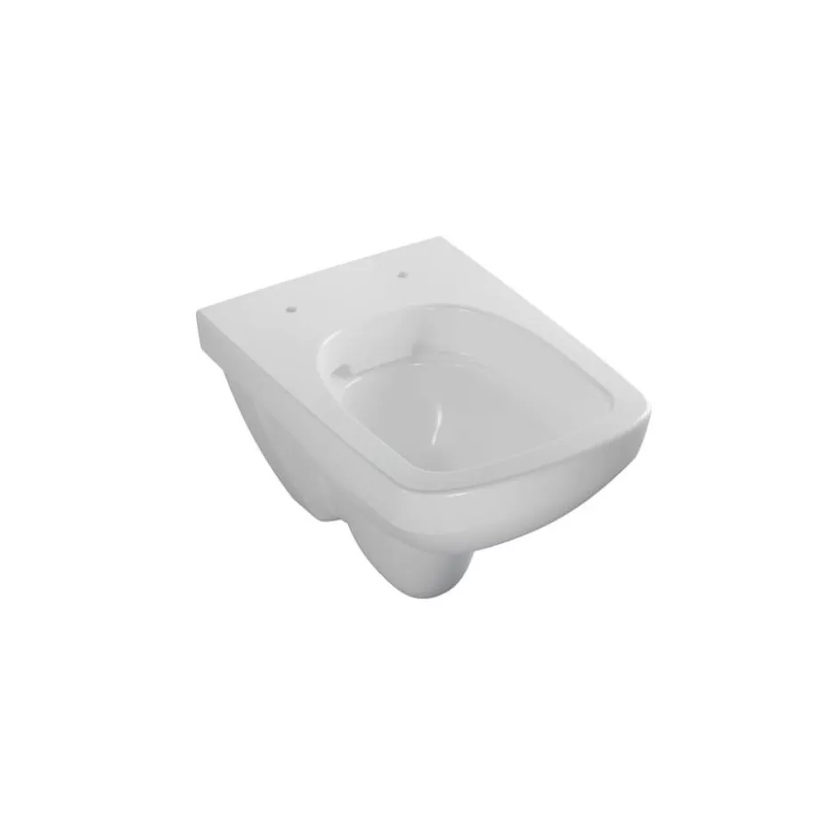 Geberit Selnova Compact Miska WC wisząca prostokątna, lejowa, Rimfree, krótka - 880848_O1