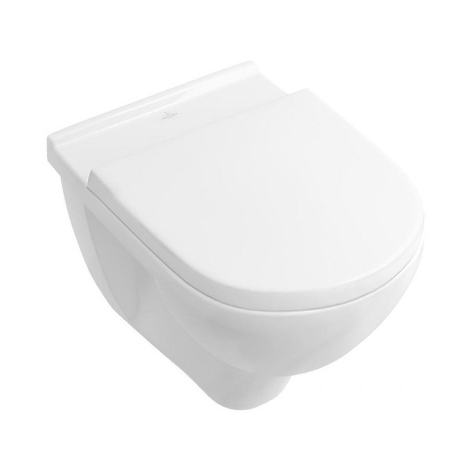 Villeroy & Boch O.Novo - miska WC wisząca podwieszana bezrantowa, DirectFlush 56 x 36