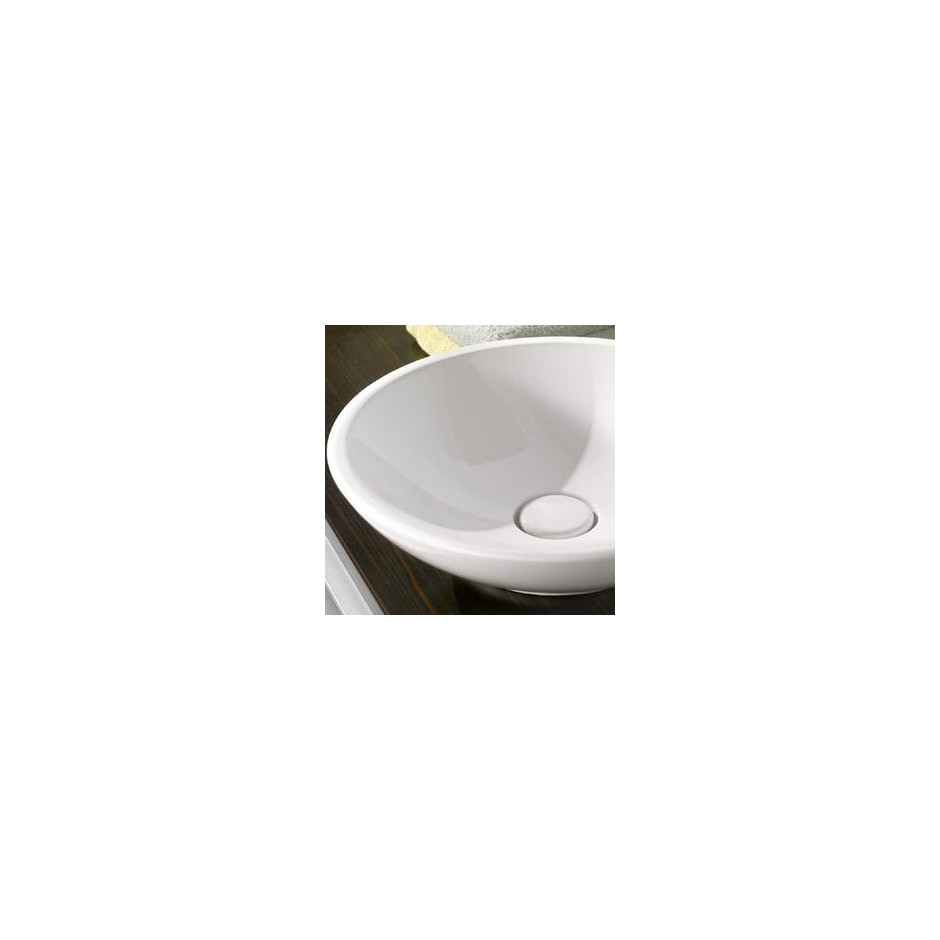Villeroy & Boch Loop & Friends umywalka stojaca na blacie, 430 mm srednicy, Pergamon Ceramicplus - 357213_O2