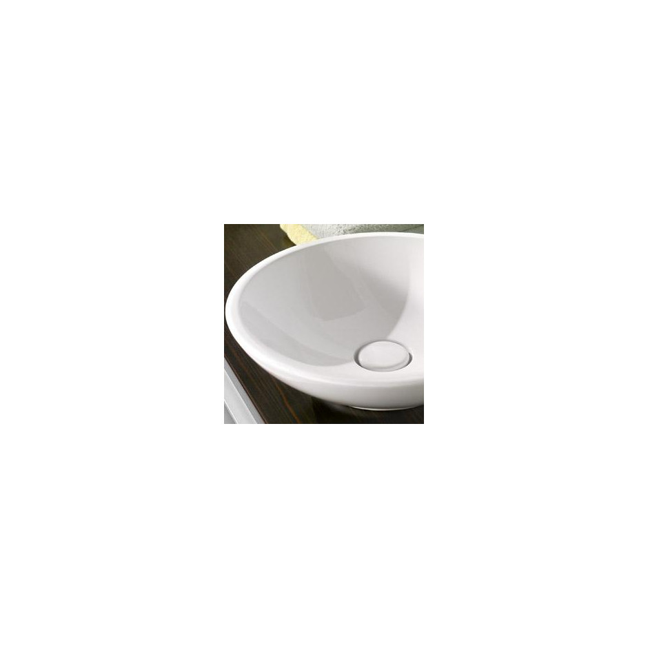 Villeroy & Boch Loop & Friends umywalka stojaca na blacie, 380 mm srednicy, Star White Ceramicplus - 357217_O3
