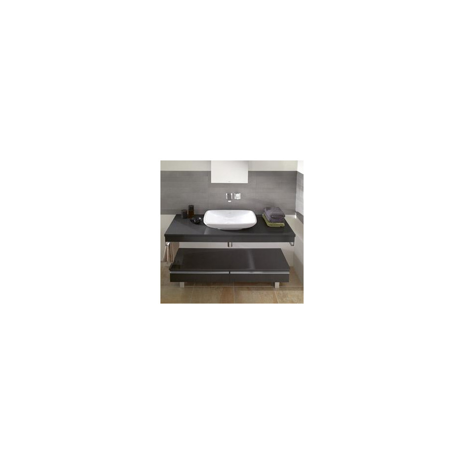 Villeroy & Boch Loop & Friends umywalka stojaca na blacie, 380 x 380 mm, Star White Ceramicplus - 357232_O2