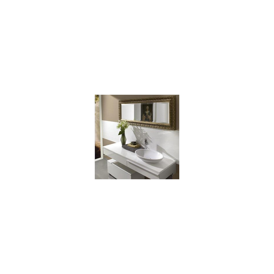Villeroy & Boch Loop & Friends umywalka stojaca na blacie, 585 x 380 mm, Pergamon Ceramicplus - 357243_O2