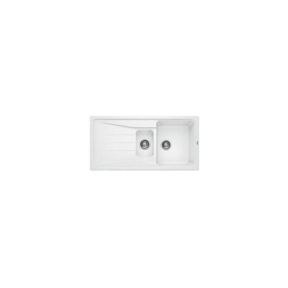 Blanco zlewozmywak Silgranit SONA 6 S biały bez korka automatycznego - 685530_O1