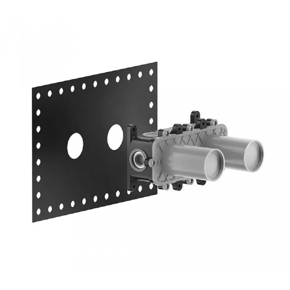 Gessi Anello Element podtynkowy do baterii stal szczotkowana - 854384_O1
