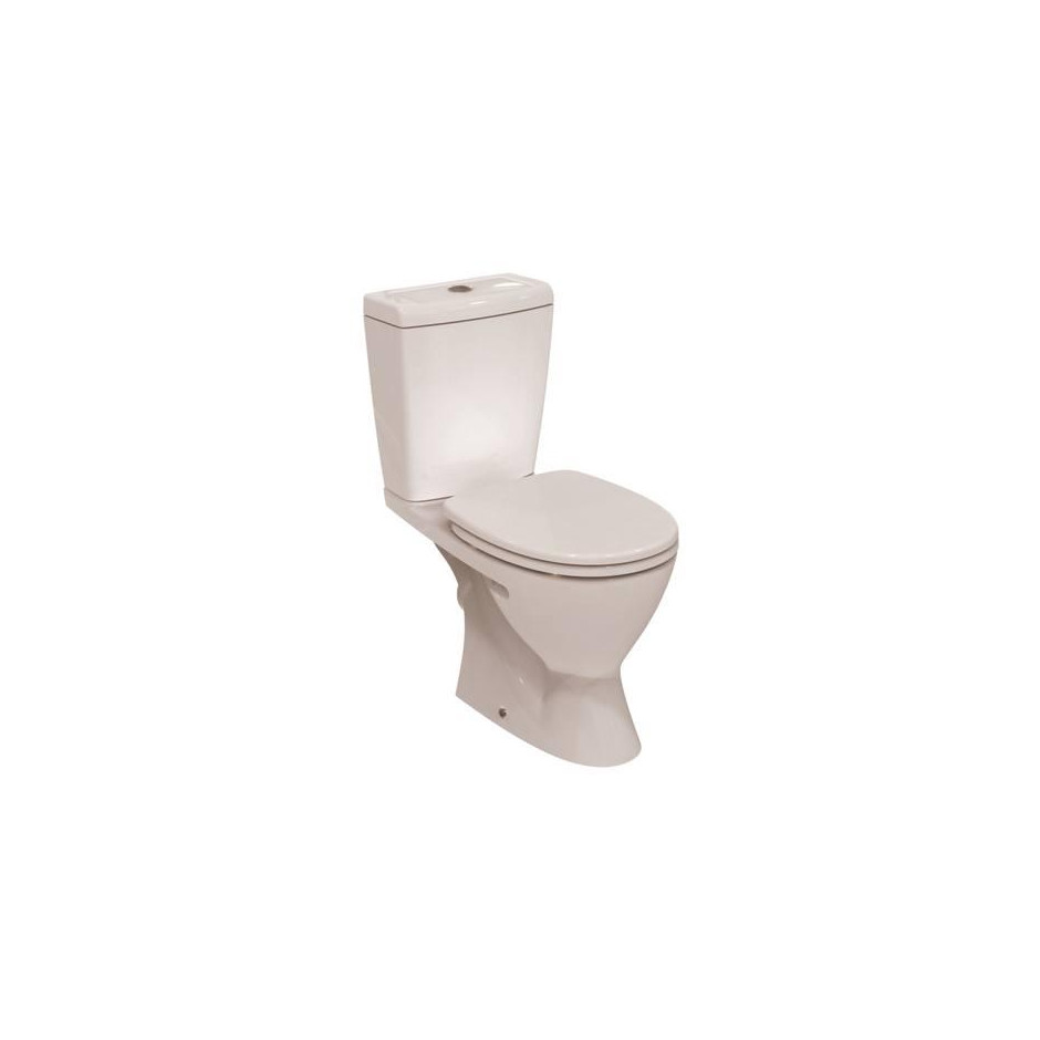Ideal Standard Eurovit Plus miska WC kompaktowa odpływ poziomy biały