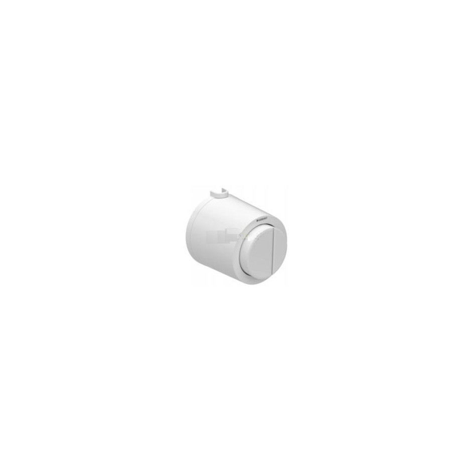 Geberit HyTouch pneumatyczny przycisk uruchamiający WC Typ 01, ręczny, natynkowy, Sigma 8cm, dwudzielny, biały