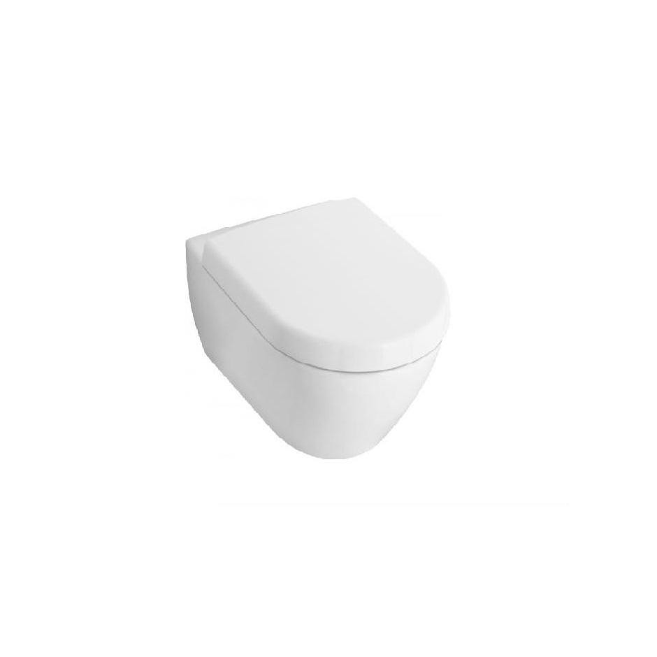 Villeroy & Boch Subway 2.0 miska WC wisząca, 375 x 565 mm, Star White Ceramicplus - 357277_O1