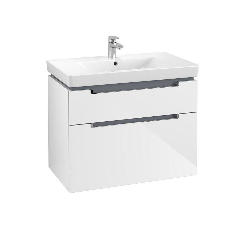 Villeroy & Boch Subway 2.0 Szafka podumywalkowa 787 x 590 x 449 mm Glossy White