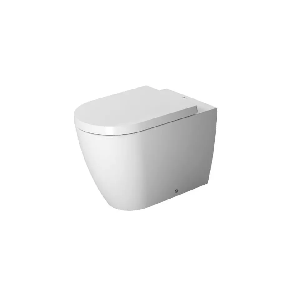 Duravit ME by Starck Miska WC stojąca 60x37, wersja przyścienna, lejowa, biała