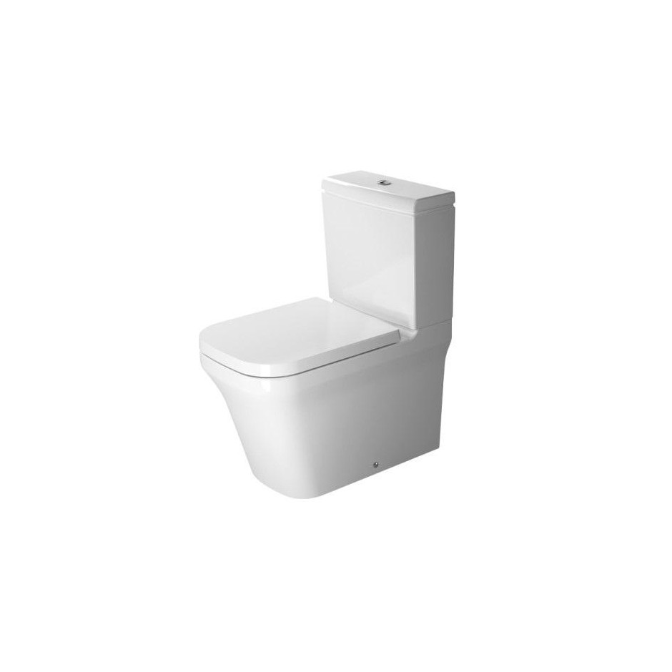 Duravit P3 Comforts Miska WC lejowa, bez spłuczki, 38x65, biała