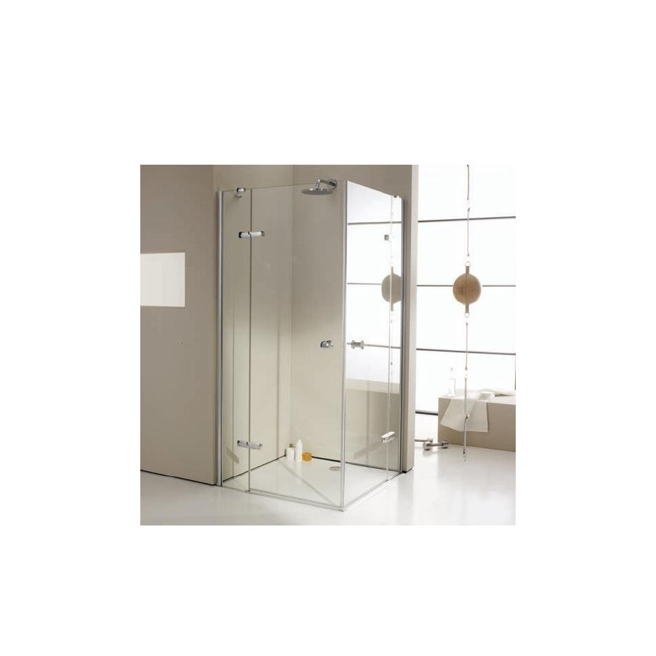 Huppe ENJOY elegance Drzwi prysznicowe 100x200 srebrny matowy