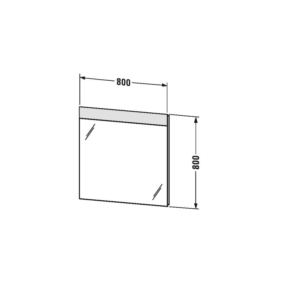Duravit Lustro z oświetleniem