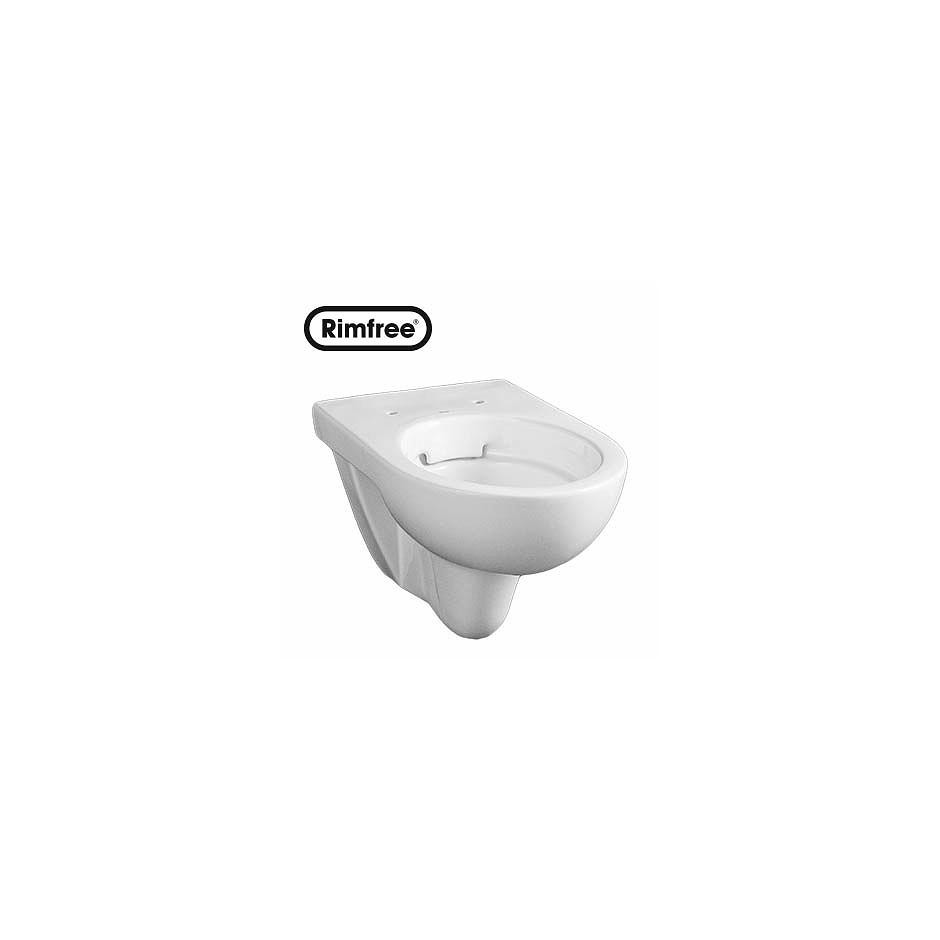 Koło Nova Pro miska WC wisząca owalna Rimfree