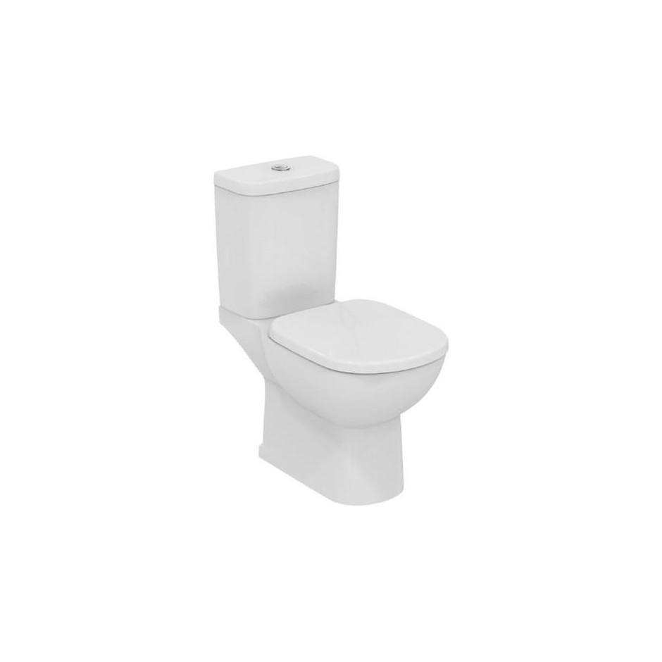 Ideal Standard Tempo miska WC kompaktowa odpływ poziomy biały