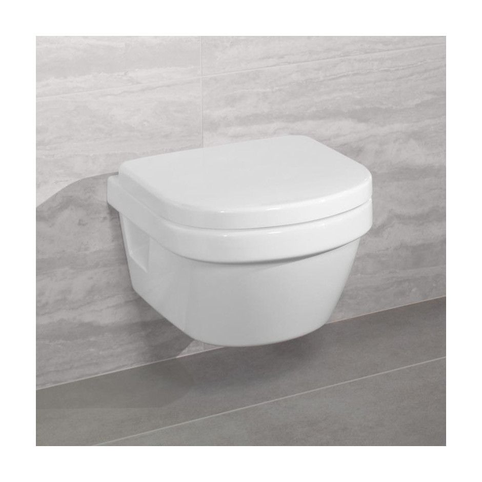 Villeroy & Boch Architectura miska WC wisząca xl, bezrantowa, DirectFlush 410 x 580 mm Weiss Alpin