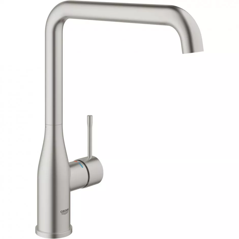 Grohe Essence bateria kuchenna, zlewozmywakowa steel 
