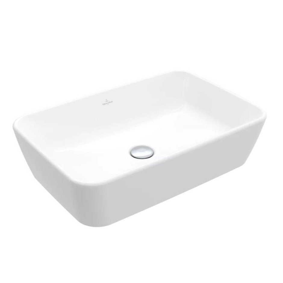 Villeroy & Boch Architectura umywalka stojąca na blacie 60x40,5x15,5 cm Weiss Alpin - 846679_O1