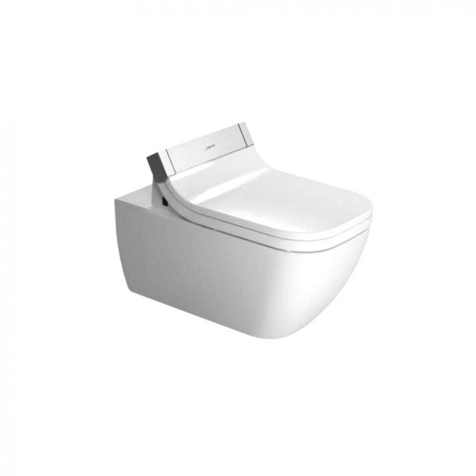 Duravit SensoWash zestaw Happy D.2 miska wisząca WC + deska z funkcją mycia (610300002004300+2550590000) - 572332_O1