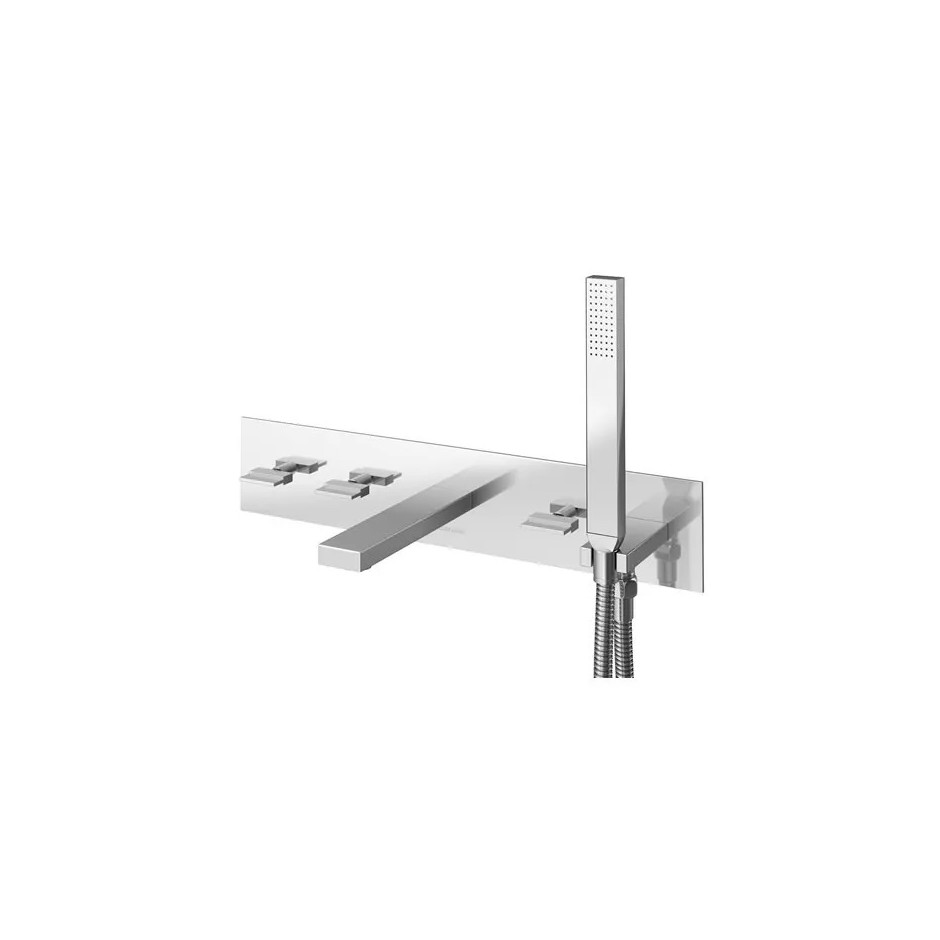 Kohlman Excelent bateria wannowa podtynkowa 5-otworowa