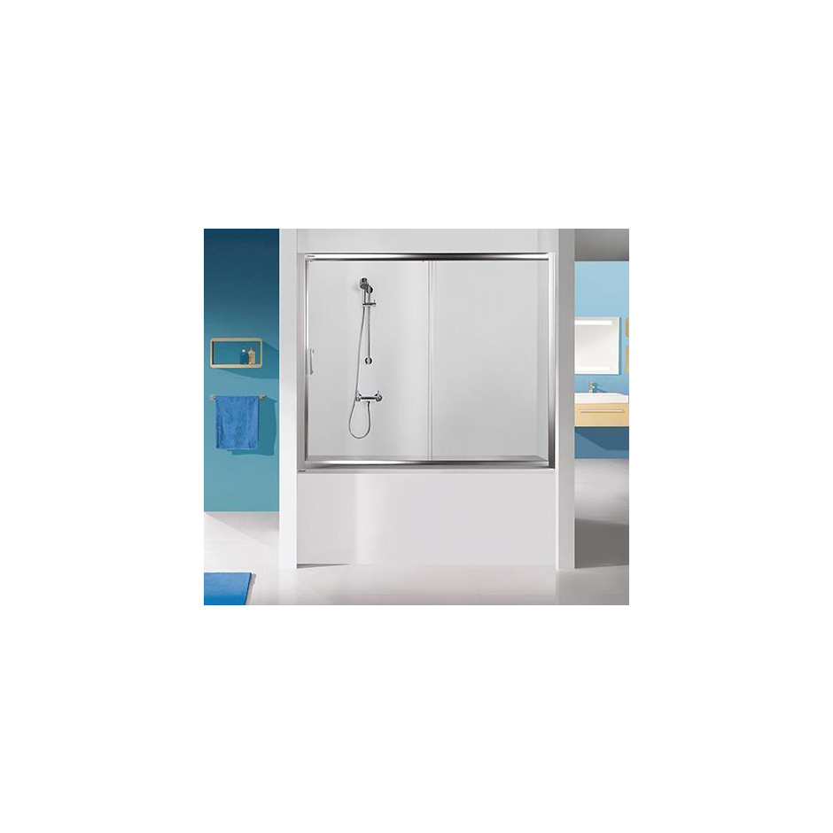 Sanplast parawan wannowy D2-W/TX5b-150-S srebrny bł. W0