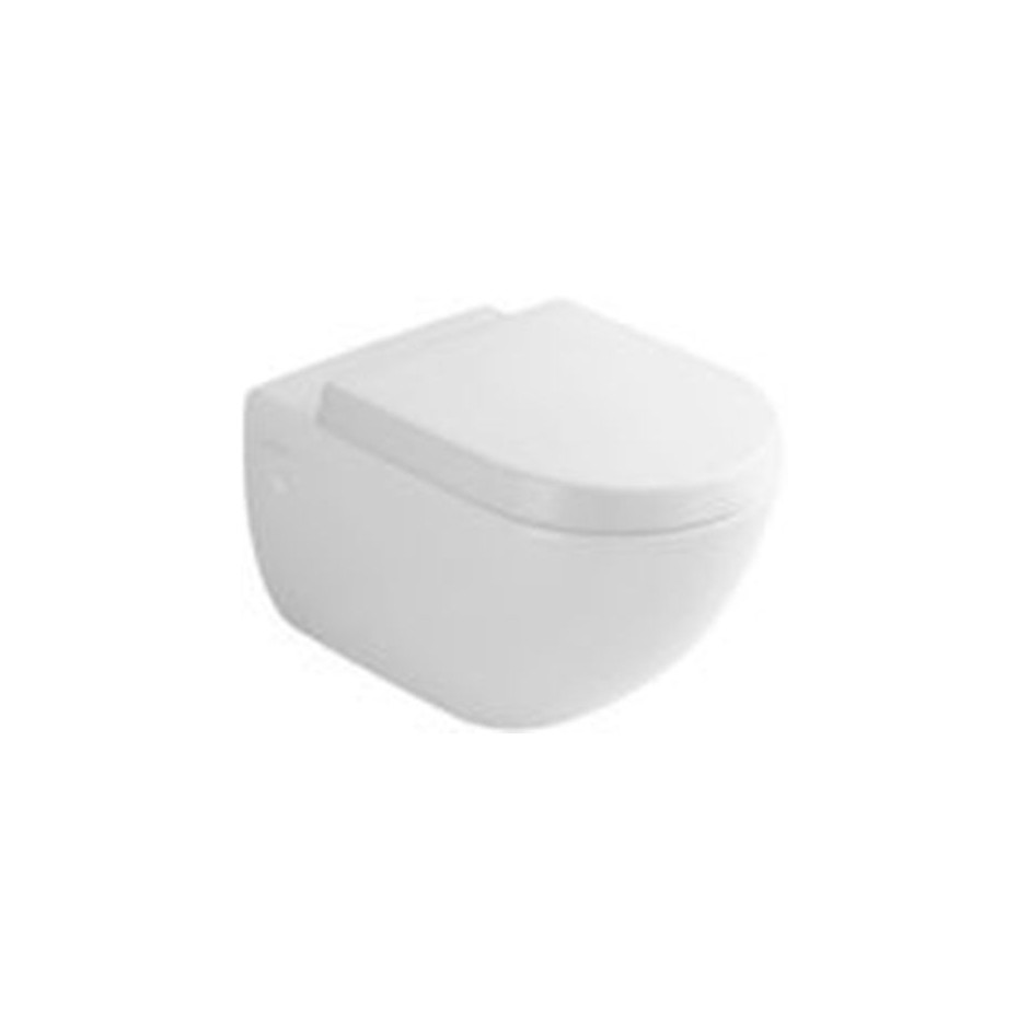 Villeroy & Boch Subway miska WC wisząca, 375 x 565 mm, Star White Ceramicplus - 12536_O1