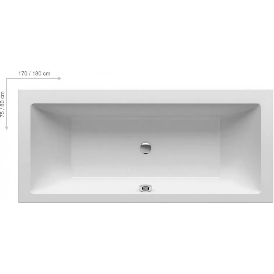 Ravak wanna FORMY 01 170x75 biała