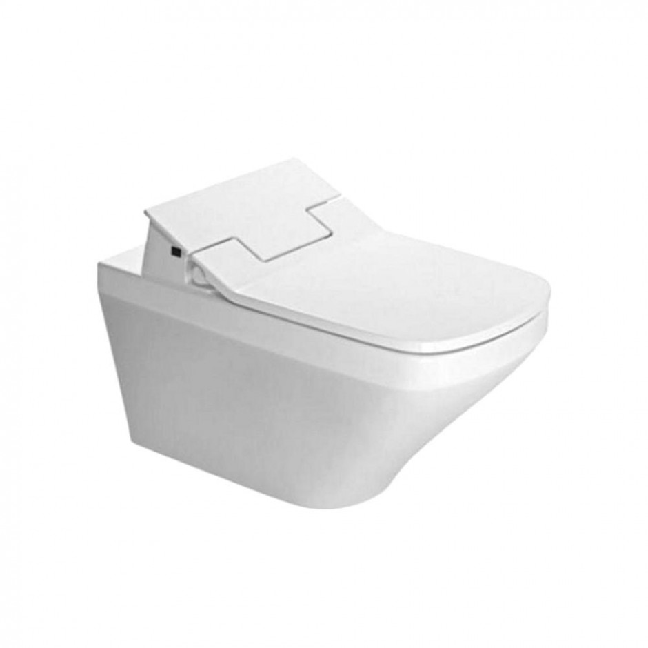 Duravit SensoWash Slim zestaw Durastyle miska wisząca WC + deska z funkcją mycia (611200002004300+2537590000)