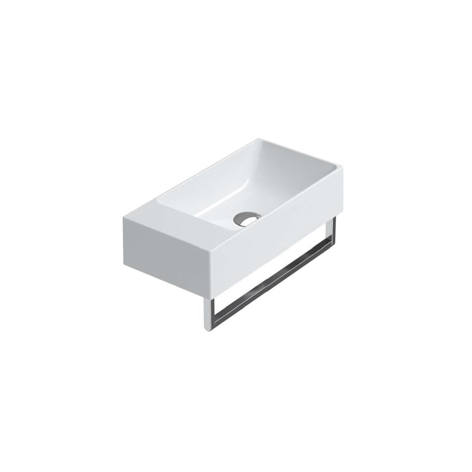 Catalano Verso Umywalka mała 50x25 prostokątna wisząca biała 0220520001
