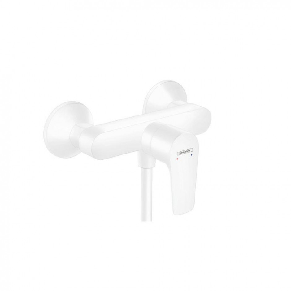 Hansgrohe Talis E bateria prysznicowa, montaż natynkowy, biały matowy - 783008_O1