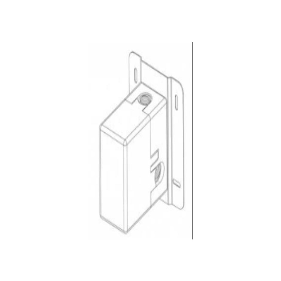 HushLab SPRINGS Element Podtynkowy Do Baterii Prysznicowej 12.3X7cm, koloru chrom