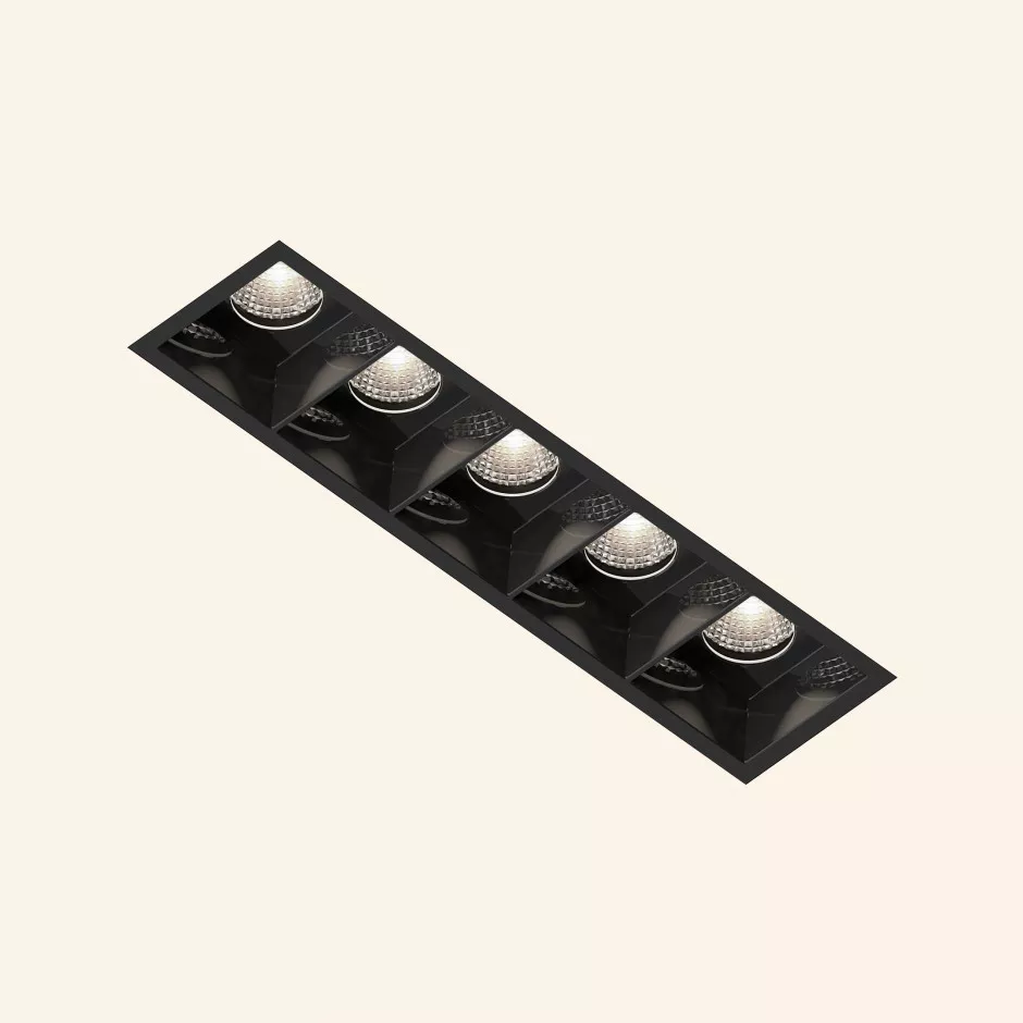 SHY GUY TRIMLESS LED, oprawa wpuszczana, kolor czarny