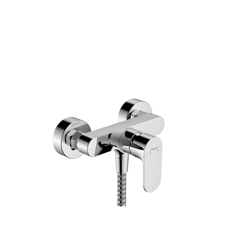 Hansgrohe Rebris S Jednouchwytowa bateria prysznicowa natynkowa z 2 zakresami przepływu Chrom - 858887_O1
