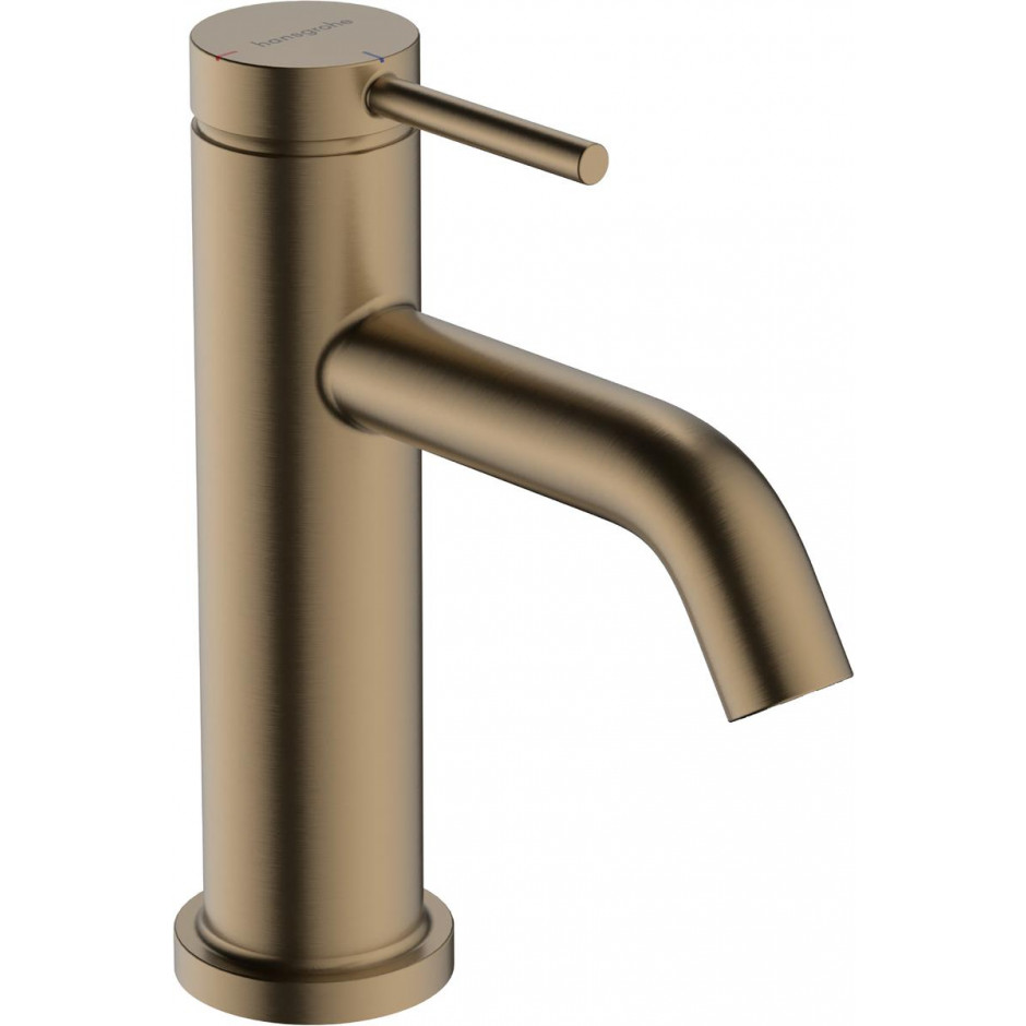 Hansgrohe Tecturis S Jednouchwytowa bateria umywalkowa 80 bez kompletu odpływowego Brąz Szczotkowany - 896262_O1