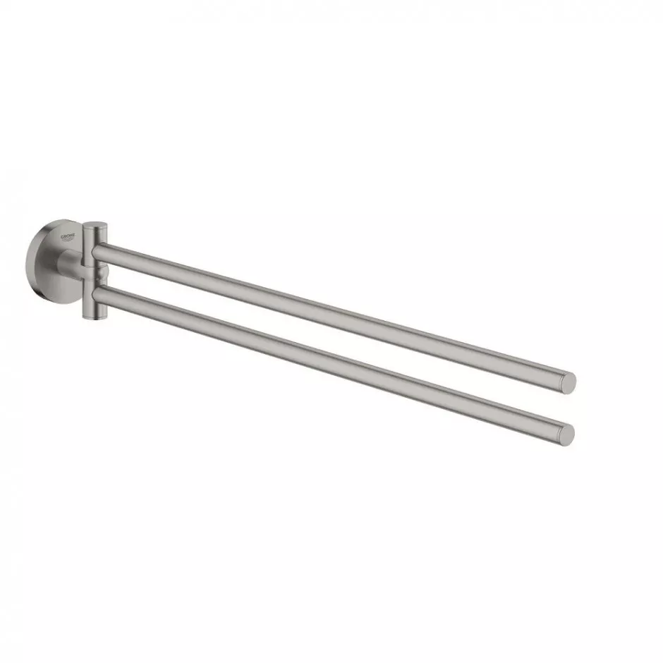 Grohe Essentials Wieszak na ręcznik, L-439 mm, stal nierdzewna