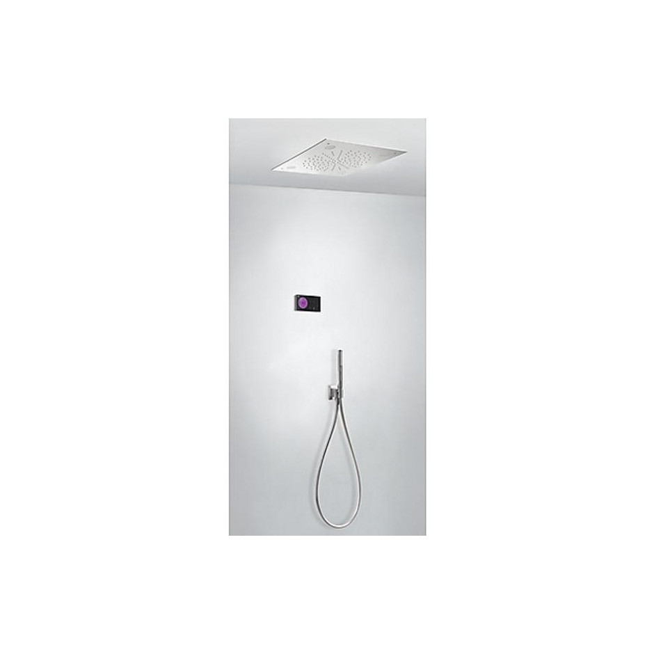Tres Shower Technology kompletny zestaw prysznicowy podtynkowy termostatyczny elektroniczny 2-drożny chrom
