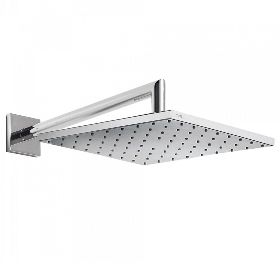 Tres deszczownica ścienna śr. 250 mm chrom