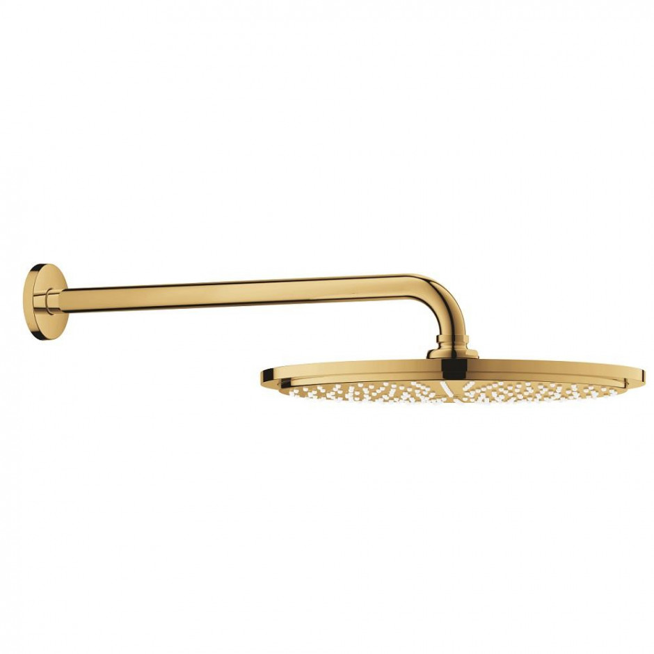 Grohe Rainshower Cosmopolitan deszczownica prysznicowa 31cm z ramieniem 31 cm Cool Sunrise