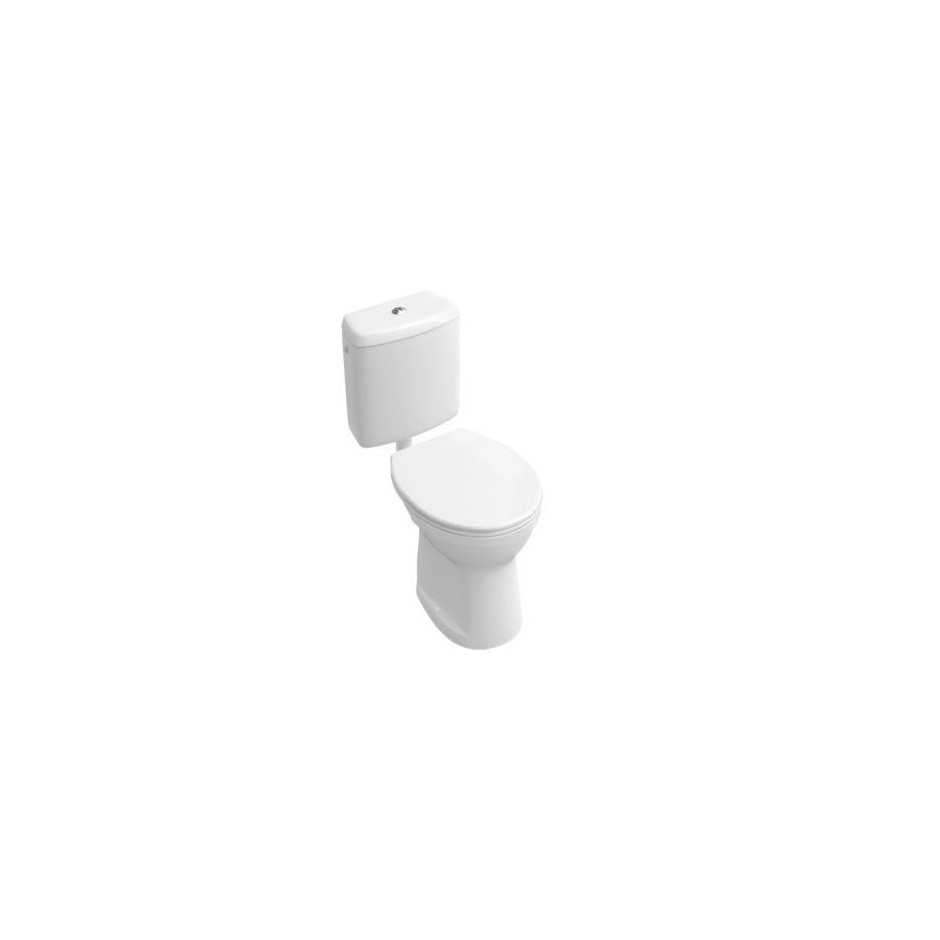 Villeroy & Boch O.novo miska WC stojąca z półką 355 x 465 mm Weiss Alpin AntiBac - 580036_O1
