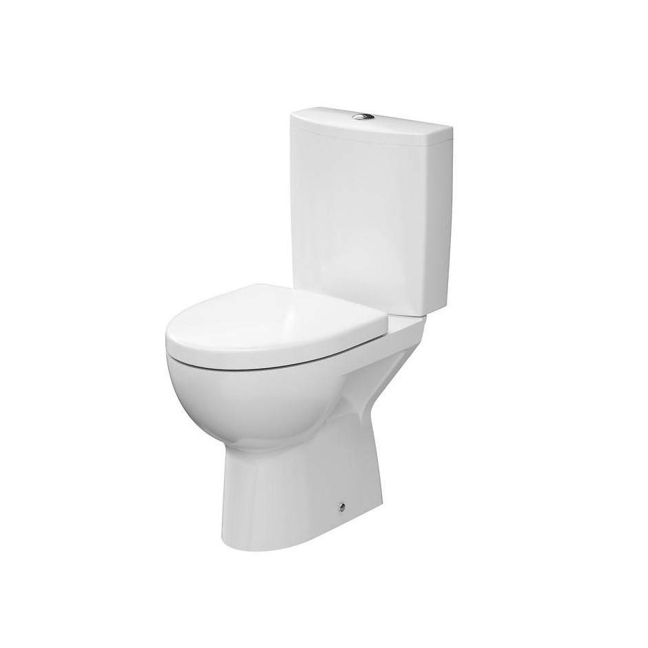 Cersanit Parva kompletny kompakt WC, miska + zbiornik 3/6 l + deska dur antyb