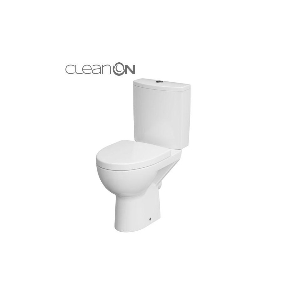 Cersanit Parva Clean On kompletny kompakt WC, miska + zbiornik 3/5 l bez deski